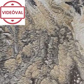   Sötét szürkés-bronz árnyalatokban játszó márvány mintás olasz luxus tapéta 84613