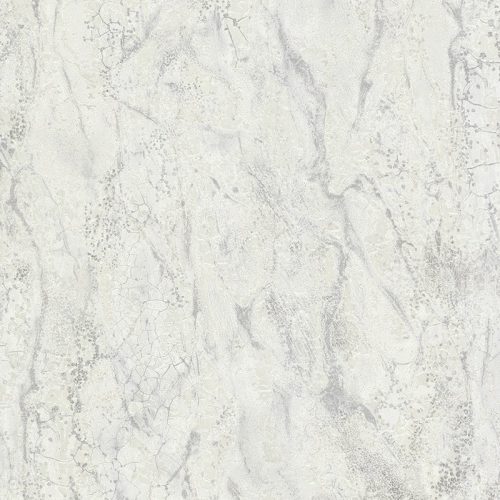 Szürkés-ezüstös színekben játszó márvány mintás olasz luxus tapéta 84627