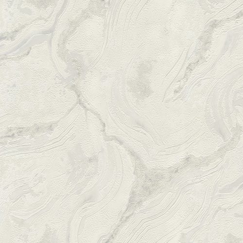Törtfehér-szürkés árnyalatú szemcsés márvány mintás olasz luxus tapéta84658