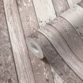   Wood'n Stone tapéta koptatott lambériamintás tapéta 8550-53
