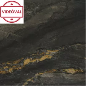   Carrara Best olasz luxus fekete-barna-szürke márvány mintás poszter 85653