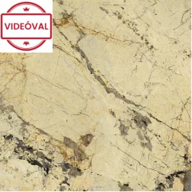   Carrara Best olasz luxus bézs-barna-rozsda-szürkésbarna márvány repedezett hatású poszter 85654