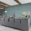 AH 865417 Rasch tapéta kék rattan mintás