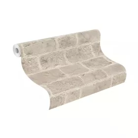   Unsere szürkésbarna Klasszikus téglamintás tapéta 865721