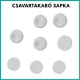 Csavartakaró kupak