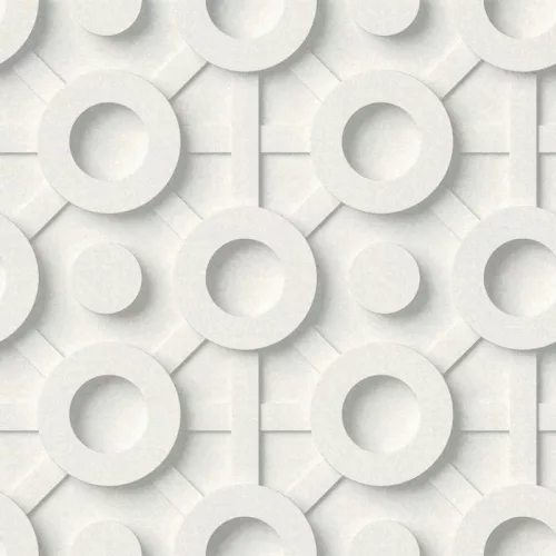 Novamur Oriana drapp 3D geometriai mintás vlies tapéta 89031