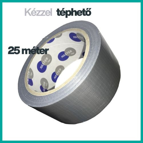 Ragasztószalag szövetes téphető 48mm x 25m Erős, sokoldalú univerzális szalag