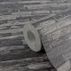 Wood'n stone szürke keskeny kőmintás tapéta 9142-24