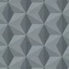 Lídó szürke csillogó geometriai mintás tapéta GT01015