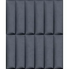   Kék-szürkéskék betonos jellegű modern 3D mintás tapéta AF24541