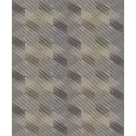 Barna-bézs-szürke grafikus 3D tapéta AF24584