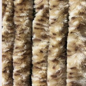 Bozont függöny 90x200cm drapp,fehér,barna cirmos 