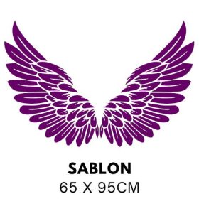 Angyalszárny sablon 5272