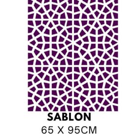 Törött mozaik minta sablon 5279