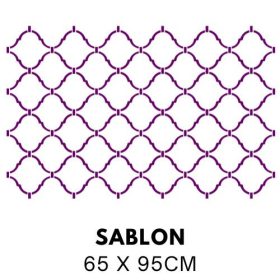 Méhsejtmintás sablon