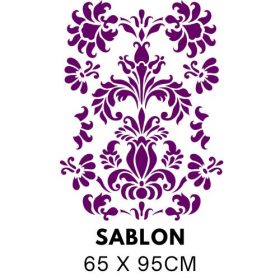 Klasszikus barokk minta sablon 5309