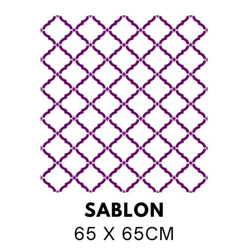 Rácsmintás sablon 5351