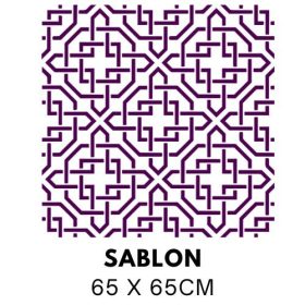 Art deco mintás sablon 5418