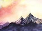Mountain Painting 1 poszter DD118606
