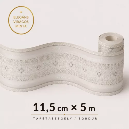 Füstszürke klasszikus bordűr  5m