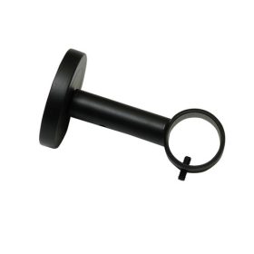 25mm-es rúdhoz tartókonzol matt fekete zárt