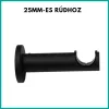 25mm-es rúdhoz tartókonzol matt fekete block