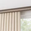 Kétsoros előlapos fém karnis pezsgő barna színben 191-295cm-ig