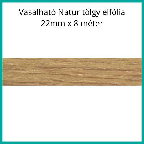 Élfólia natur tölgy 8m