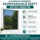 Egyedi méretezésű szúnyogháló szett, alu peremes, akár redőny alá is