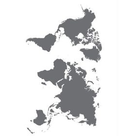   Világtérkép falmatrica F1041 – Tedd kalandossá a faladat!