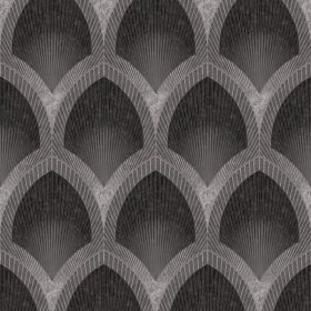 Special FX 2 szatén barna art deco mintás tapéta G68084