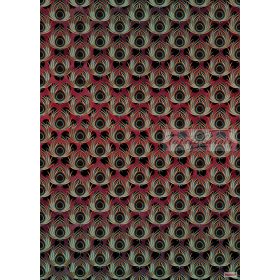 Heritage poszter Piros páva PAON ROUGE  HX4-033.