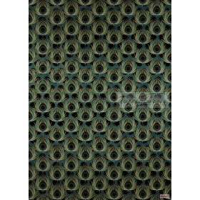 Heritage poszter Zöld páva  PAON VERT HX4-034.