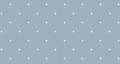 Kék fehér csillagos tapéta JR1104