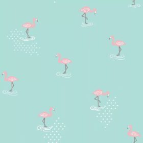 Flamingós tapéta JR2008