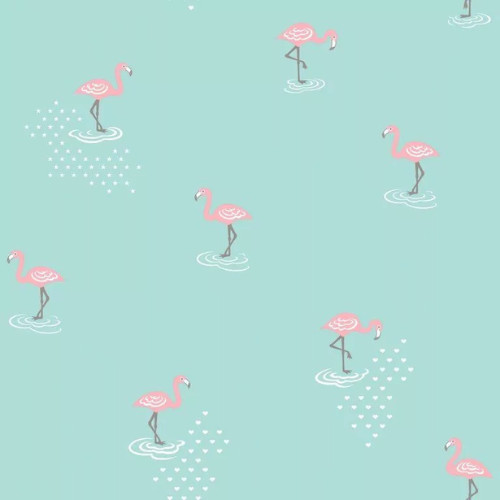 Flamingós tapéta JR2008