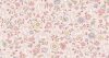 Rózsaszín virágos tapéta JS3105