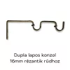 Landhouse réz dupla fém karnis Prague