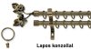 Landhouse 16mm réz dupla fém karnis Vienna