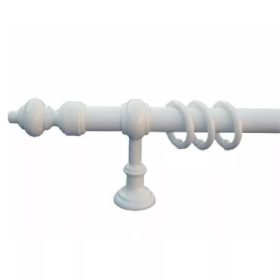 Karnisgarnitúra szimpla fehér 160cm