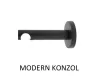 20 mm Fekete komplett karnis, AKCIÓS 240cm
