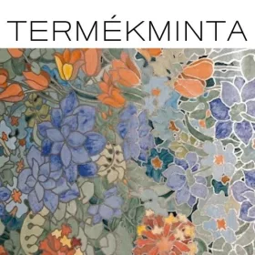   Tulips színes öntapadós üvegtapéta termékminta 11793 KIFUTÓ
