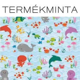   Tengeri állatos öntapadós tapéta termékminta 14047 KIFUTÓ