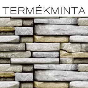   Zöldes kőmintás öntapadós tapéta termékminta 14105 / 55690