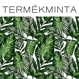   Gekkofix/Venilia zöld leveles öntapadós tapéta termékminta 14126 / 55790