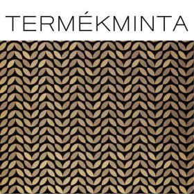 Fekete/arany mintás öntapadós tapéta 14183  / 55813