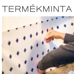   Ancona blau csempehelyettesítő tapéta termékminta 270-0154