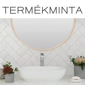   Csempehelyettesítő tapéta világosszürke halszálka termékminta 270-0182