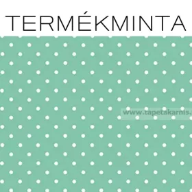   Petersen menta pöttyös öntapadós tapéta termékminta 346-0648