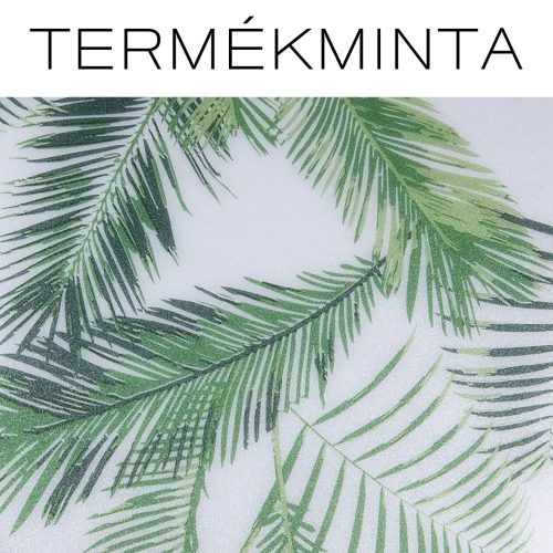 VENILIA / GEKKOFIX Palm leaves pálmaleveles szatikus üvegfólia TERMÉKMINTA 54332